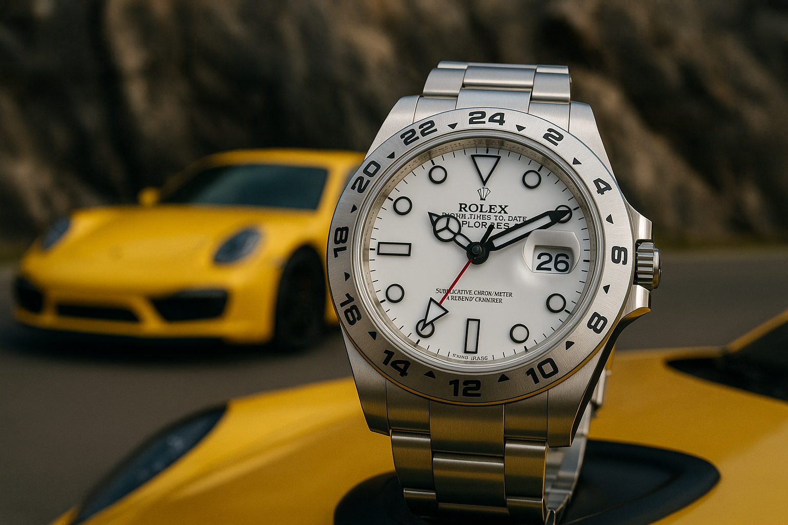 Explorer themed with endurance and adventure